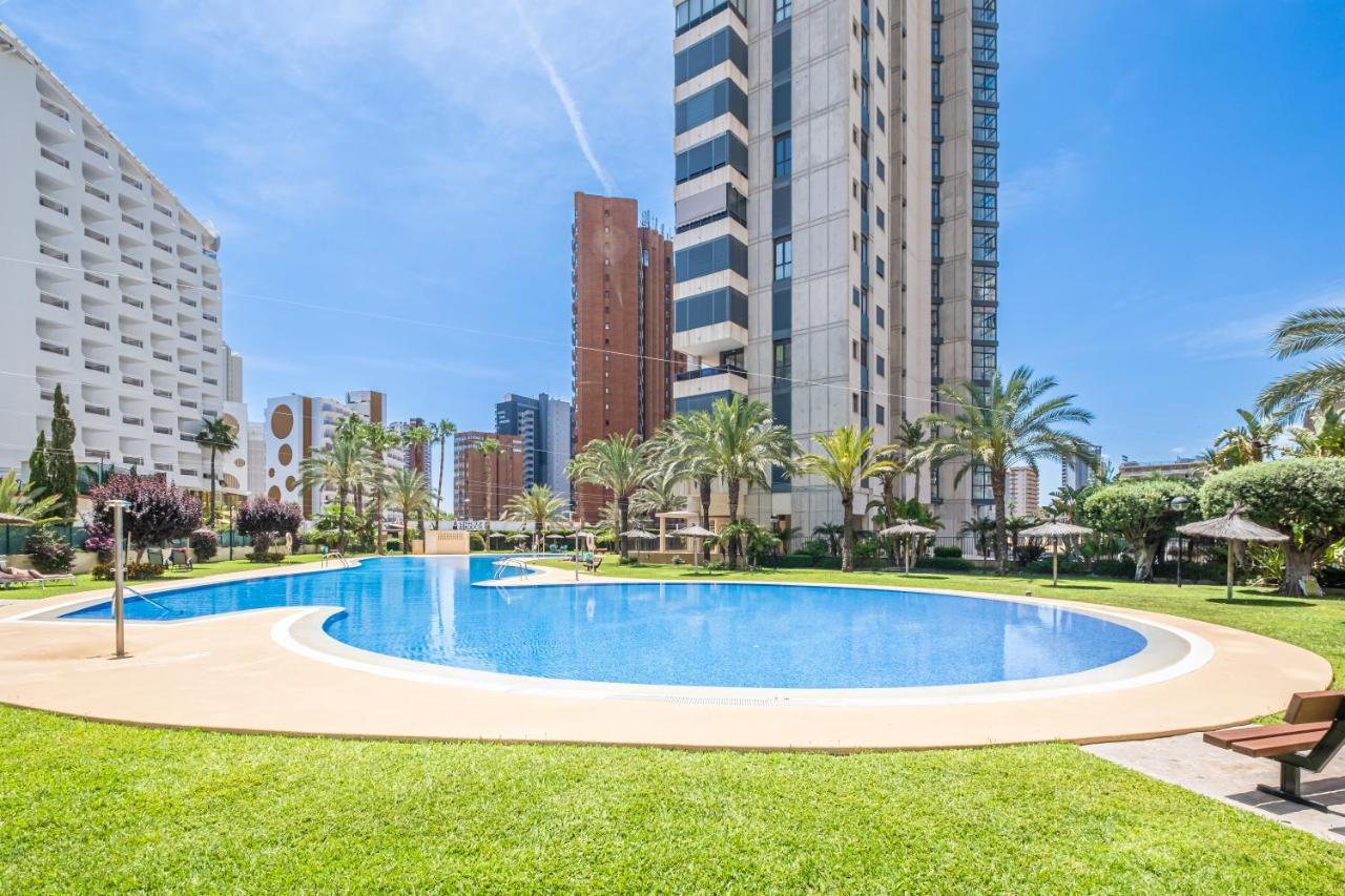 Gemelos 26 Resort Apartment 22E Levante Beach Benidorm Bagian luar foto