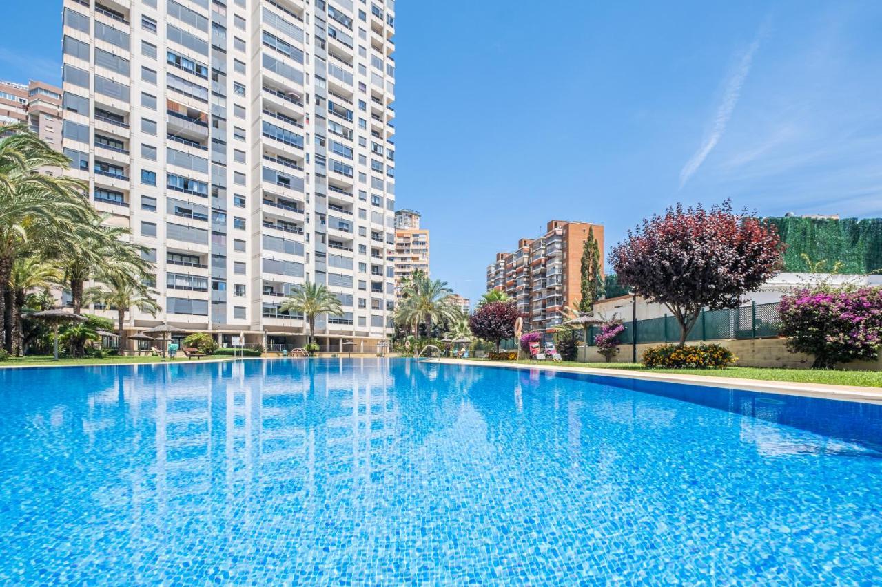 Gemelos 26 Resort Apartment 22E Levante Beach Benidorm Bagian luar foto