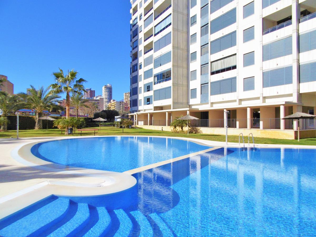 Gemelos 26 Resort Apartment 22E Levante Beach Benidorm Bagian luar foto